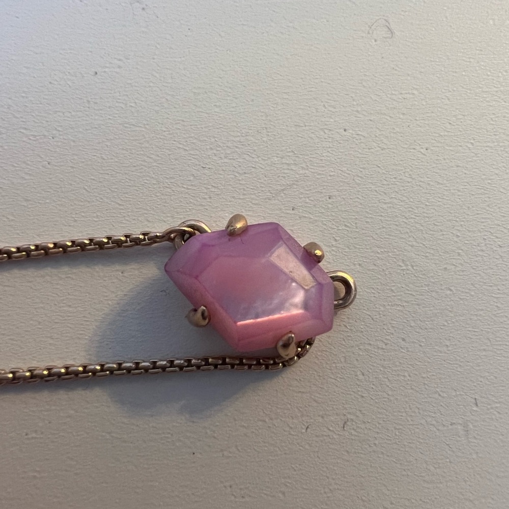 Purple amethyst Kendra Scott necklace